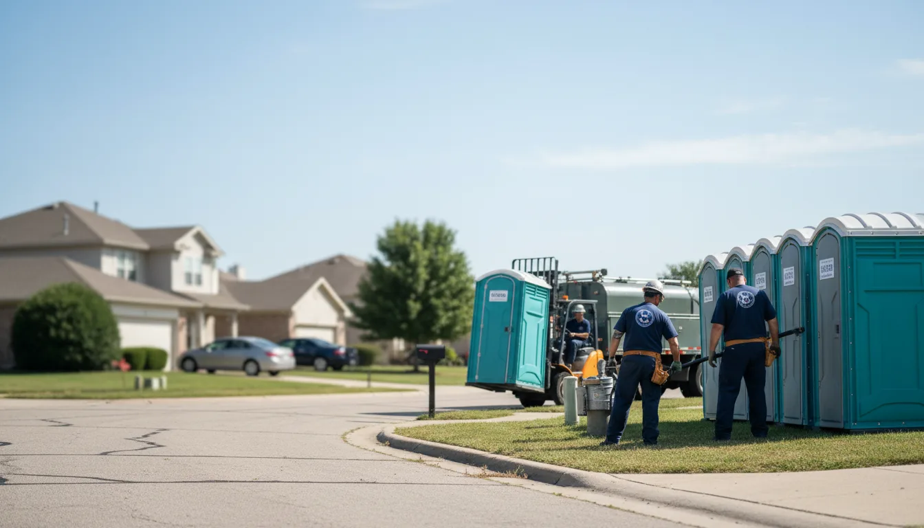 Porta Potty Rental in Saunemin, IL near me